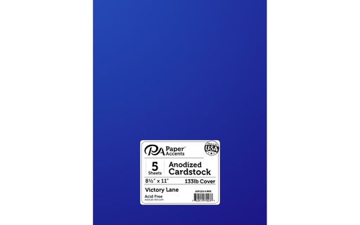 Paper Accents Adp8511-5.8835 Adp8511-5 8835 Cdstk Anodized 8 5x11 133lb Victo.
