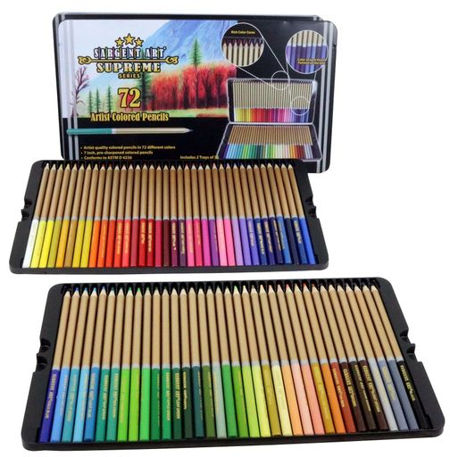 22-7287 72Ct Lapices Calidad Del Artista, Colorante, Arte