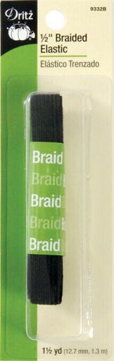 Dritz Braided Elastic 1/2