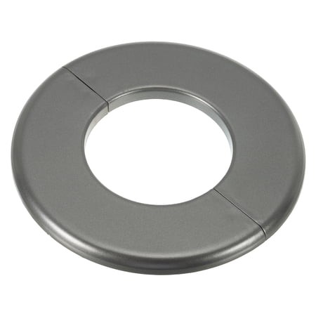 Wall Split Flange  ABS Self-Adhesive Escutcheon Plate for 64mm/2.5  Diameter  Water Pipe Cover for Kitchen Toilet Faucet Decoration  Grey