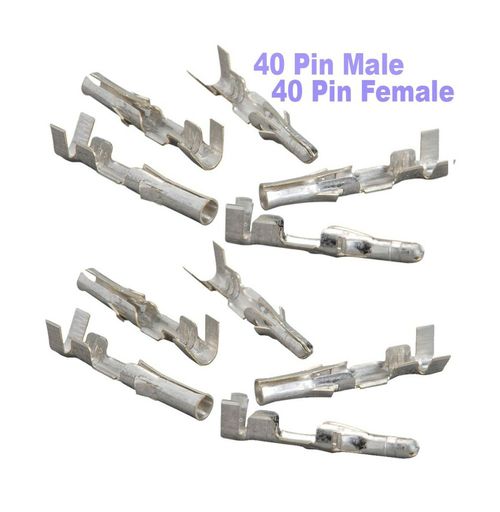 ((40 Pair)) Molex Pin: Male & Female: .093