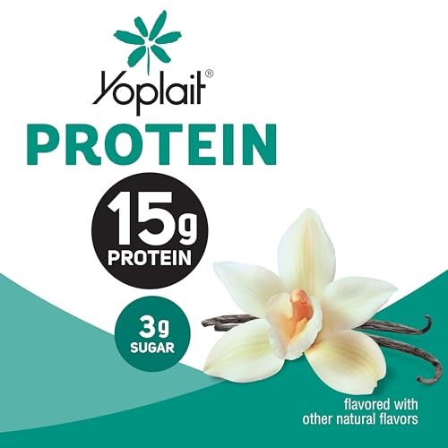 Yoplait Protein Yogurt Cultured Dairy Snack, Vanilla Flavored, Gluten Free Protein Snacks, 1 Lb 14 Oz Tub thumbnail
