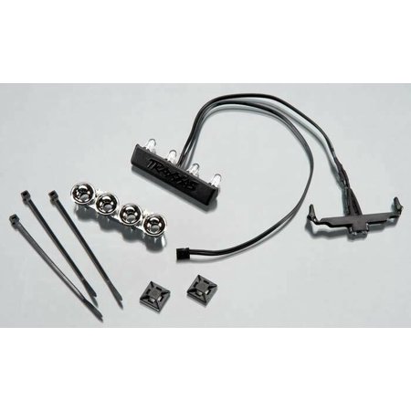 NEW Traxxas 1/16 Summit VXL LED Lightbar Roof Chrome 7287
