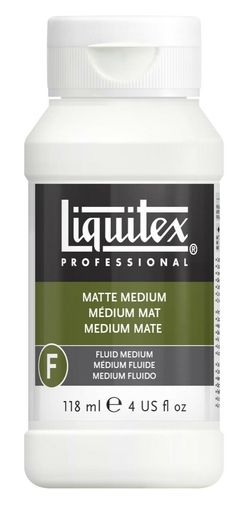 Medio Fluido Profesional Mate, 4 Oz (5104), 4 Oz, Transparente