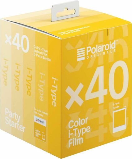 Polaroid - I-Type Color Film (40 Sheets) - White