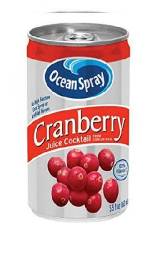 Ocean Spray Juice Drink, Cranberry Cocktail, 5.5 Ounce Mini Cans (Pack.