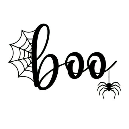 XIBUFE 2026 New Halloween Haunted House Wall Decals Stickers Halloween Ghost Wall Decal for Home and Room Windows Clings Fireplace Ceiling Kitchen Bed
