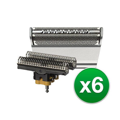 Braun 31S Replacement Foil & Cutter for 5796 Shaver Model (6 Pack)