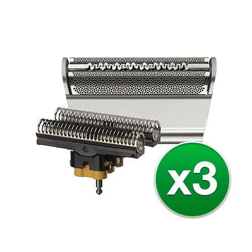 Braun 31S Replacement Foil & Cutter for 5796 Shaver Model (3 Pack)