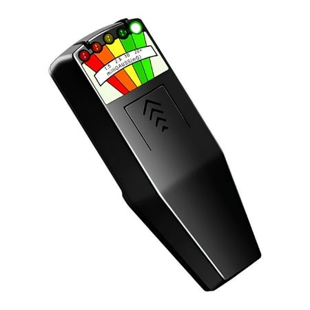 GJX 2026 New 5 LED Emf Meter Magnetic Field Detector Ghost Hunting Paranormal Equipment Tester Portable Counter
