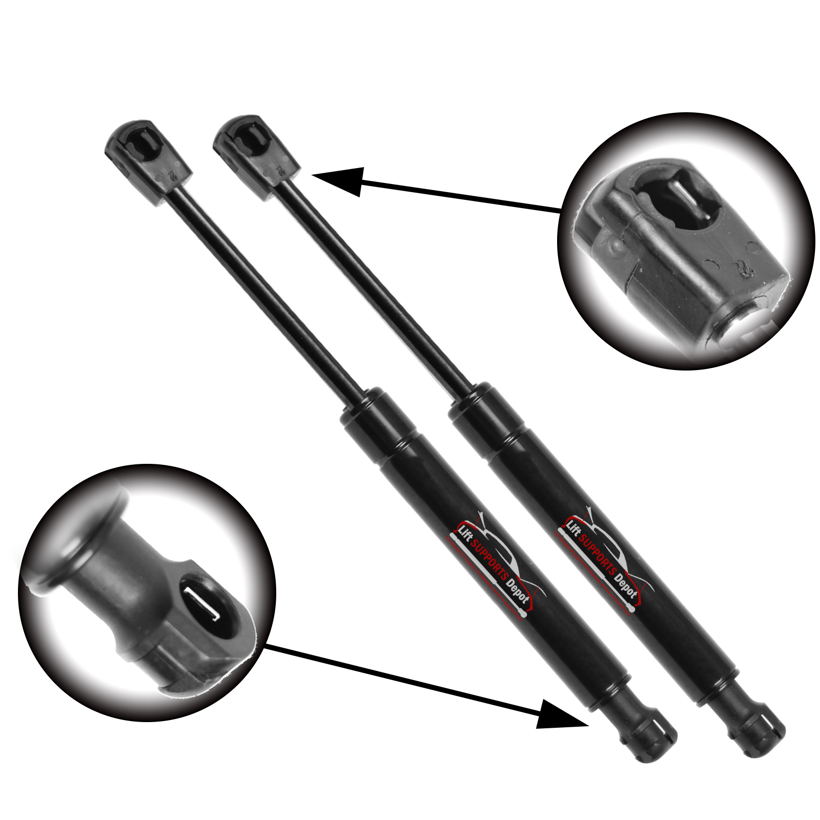 Qty 2 Made by Strong Arm 6678 Wrangler 11 to 18 Window Lift Supports Factory Top Fits Select: 2015-2018 JEEP WRANGLER UNLIMITED  2012-2014 JEEP WRANGL