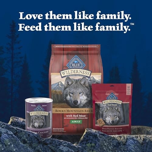Blue Buffalo Wilderness Beef & Chicken Grill Grain-Free Canned Dog Food, 12.5-oz, 3 Count thumbnail