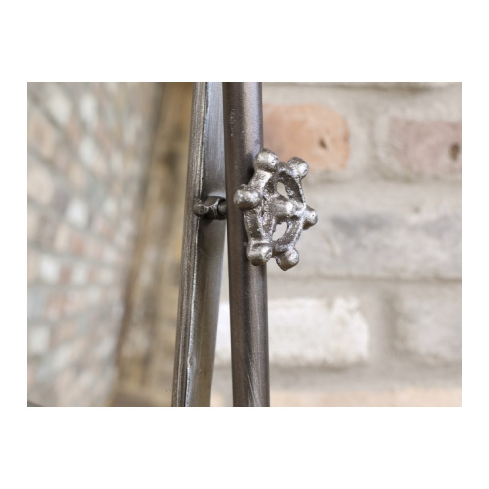Industrial Rectangle Cheval Dressing Table Bathroom Makeup Pipe Mirror thumbnail