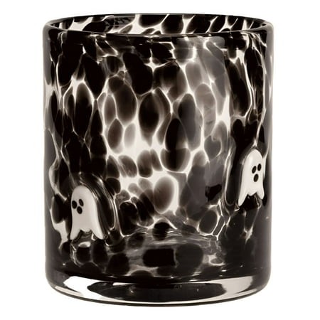ACDANC 2026 New Halloween Icon Juice Glasses 14Oz Icon Stemless Coffee Cocktail Drinking Cups (Ghost a) for Halloween Parties  Themed Gatherings  Spoo