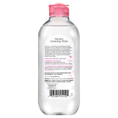 Garnier SKINACTIVE Micellar Cleansing Water All-in-1 Makeup Remover & Cleanser - 13.5 Fl Oz thumbnail