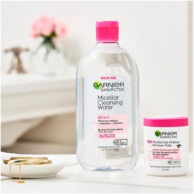 Garnier SKINACTIVE Micellar Cleansing Water All-in-1 Makeup Remover & Cleanser - 13.5 Fl Oz thumbnail