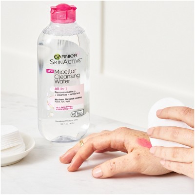 Garnier SKINACTIVE Micellar Cleansing Water All-in-1 Makeup Remover & Cleanser - 13.5 Fl Oz thumbnail
