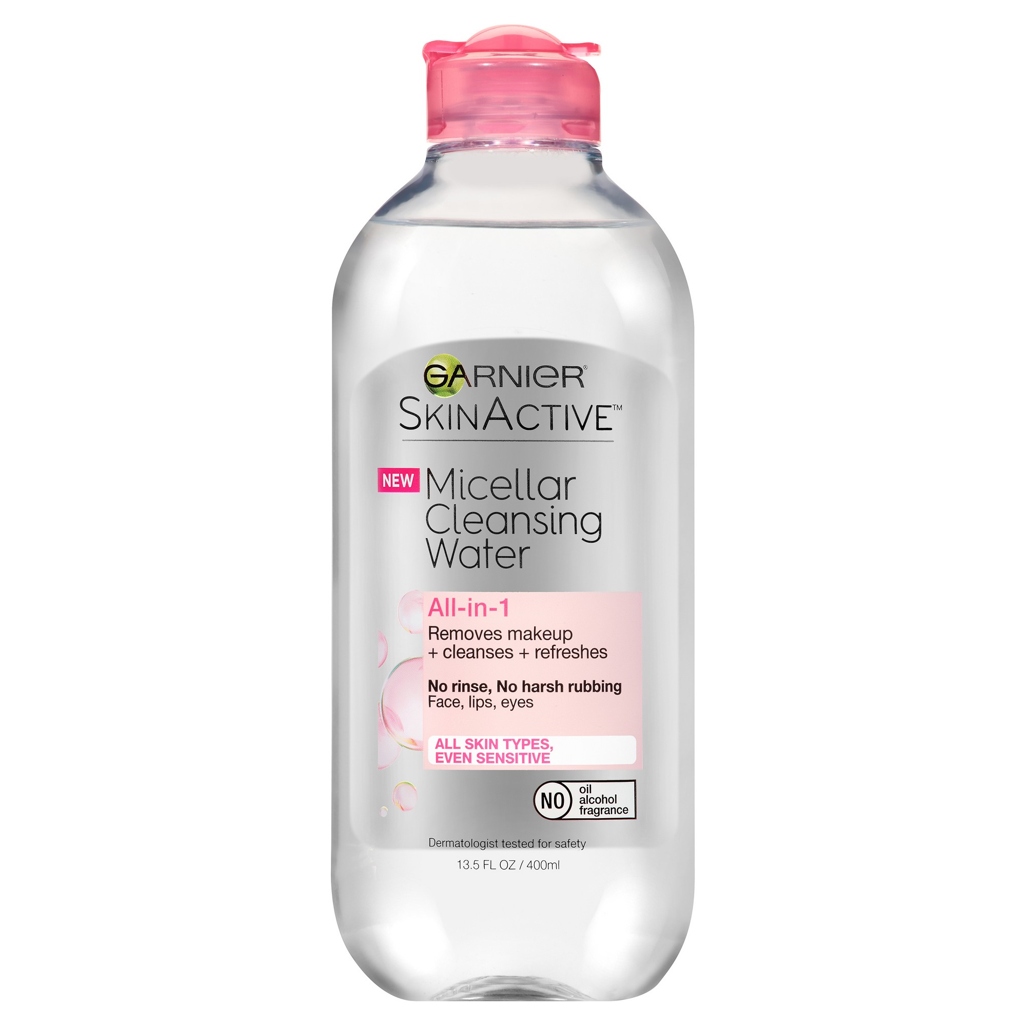 Garnier SKINACTIVE Micellar Cleansing Water All-in-1 Makeup Remover & Cleanser - 13.5 Fl Oz thumbnail