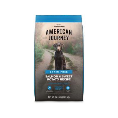 American Journey Healthy Weight Salmon & Sweet Potato Recipe Grain-Free Dry Dog Food, 24-lb Bag