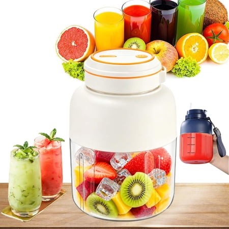 28/45 Oz Wireless Juicer Cup  180W USB Rechargeable Portable Blender with 38-Blade Mixing System for Smoothies  Juice and Shakes