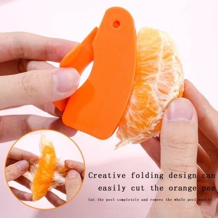 Orange Peeler  Orange Lemon Grapefruit Citrus Peeler Tool Sharp Blade Orange Peeler Tool Vegetable Slicer Fruit Tools Kitchen Gadgets  L 4.72 in