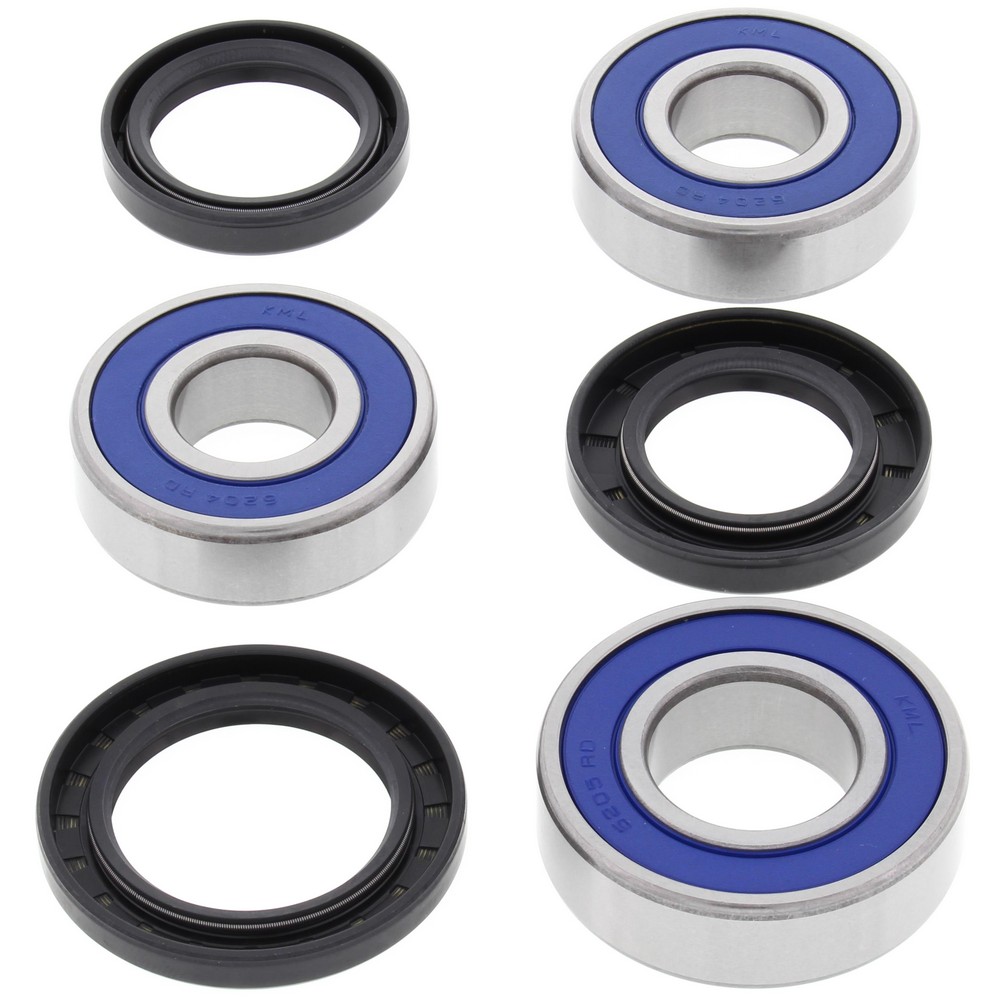 New All Balls Rear Wheel Bearing Kit 25-1557 for Triumph Daytona 650 2005 05, Speed Four 600 2003 2004 2005 2006 03 04 05 06, Street Cup 2017 17, Stre