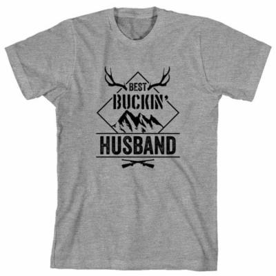 Best Buckin' Husband Men's Shirt - ID: 2540