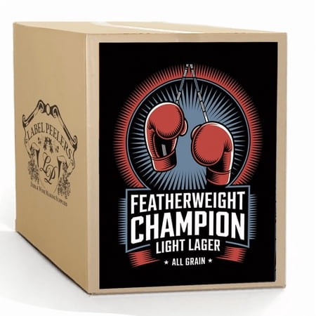 Label Peelers Featherweight Champion Light Lager Beer Kit - All Grain