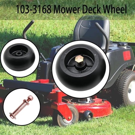 103-3168 Mower Anti Scalp Deck Wheels Hardware Kit Fit for Kubota 68-2730  K5371-42110  1-603299  for Exmark 103-3168 103-7263 103-4051 Toro Mower(2/p