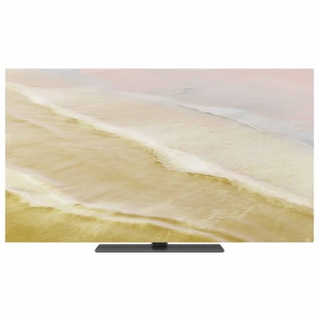 Indoor TV Cover 50 Inch Yellow Ocean Waves Elastic TV Enclosure Ombre Beach Spray TVs Screen Protector Stretch Dustproof Monitor Slipcover for Flat Cu