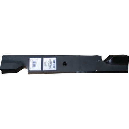 OEM Grade Heavy Duty 18 Inch Notched Air-Lift Blade 6 Pack Compatible with 36 52 Inch Deck Mowers 5/8 Hole Exmark 103-6584-S 103-2518