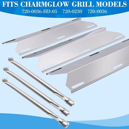 Replacement Parts for Charmglow 720-0036-HD-05 720-0230 Grill Parts for Nexgrill 720-0025 720-0083-04R Sterling Forge 720-0016  Stainless Steel Grill 