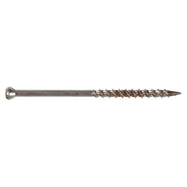 Hillman Fasteners 48642 3 in. X 8 Stainless Steel Star Trim Screw