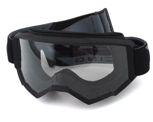 37-5104 Fly Racing Focus Goggle (Black) (Clear Lens)