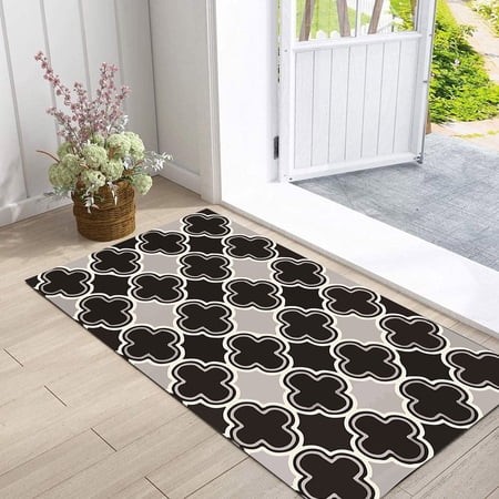 Kraoden Rugs Machine Washable Rug with Non Slip Backing for Living Room  Bedroom  Bathroom  Kitchen  Printed Vintage Home Decor  Floor Decoration Carp