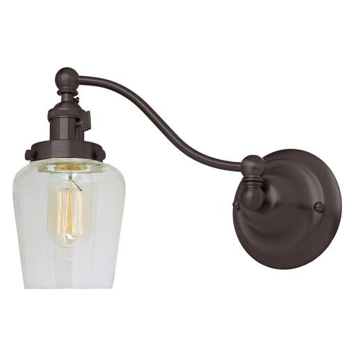 JVI Designs 1253-08-S9 Soho Liberty Swing Arm or Wall Lamp Oil Rubbed Bronze