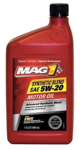 MAG 1 MAG64829 Synthetic Motor Oil, 5W-20, 1 Qt.