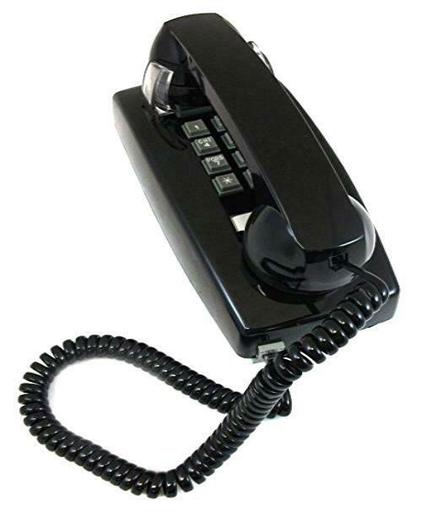 Cortelco 255400-VOE-20MD Wall ValueLine VOE Black 2554-VOE-BK