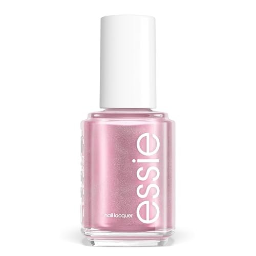 Essie Nail Polish, Salon-Quality Metallic Pink Nail Polish, Moonlight Ballet, Vegan, Twisted Tutu, 0.46 Fl Oz
