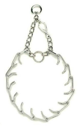 COASTAL - Herm Sprenger Pinch Collar with Snap Large - 18 Inch