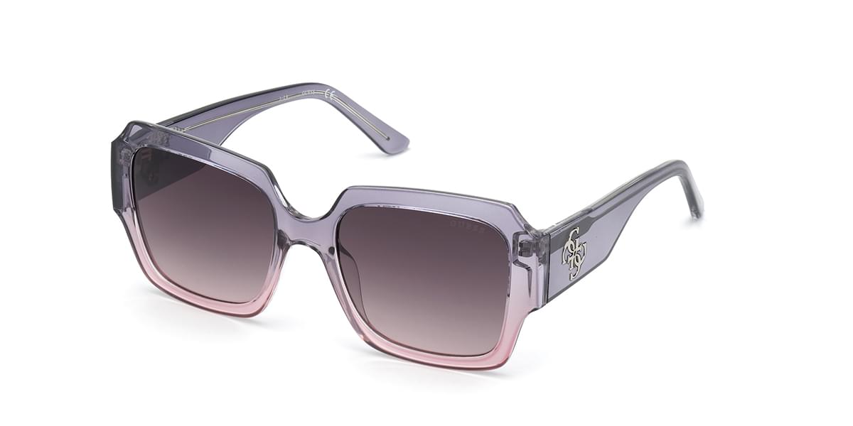 Guess GU 7681 20B, SQUARE Sunglasses, FEMALE, Available with Prescription