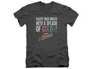 Dubble Bubble Paints Your Mouth Mens V-Neck Shirt