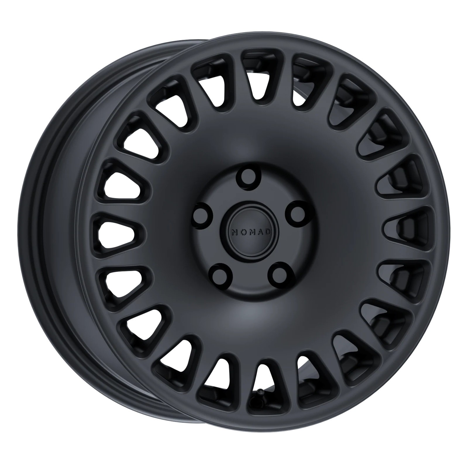 (Set-4) NOMAD 503 Sahara 18X8 5X120 44mm Satin Black Wheels Rims 18 Inch thumbnail