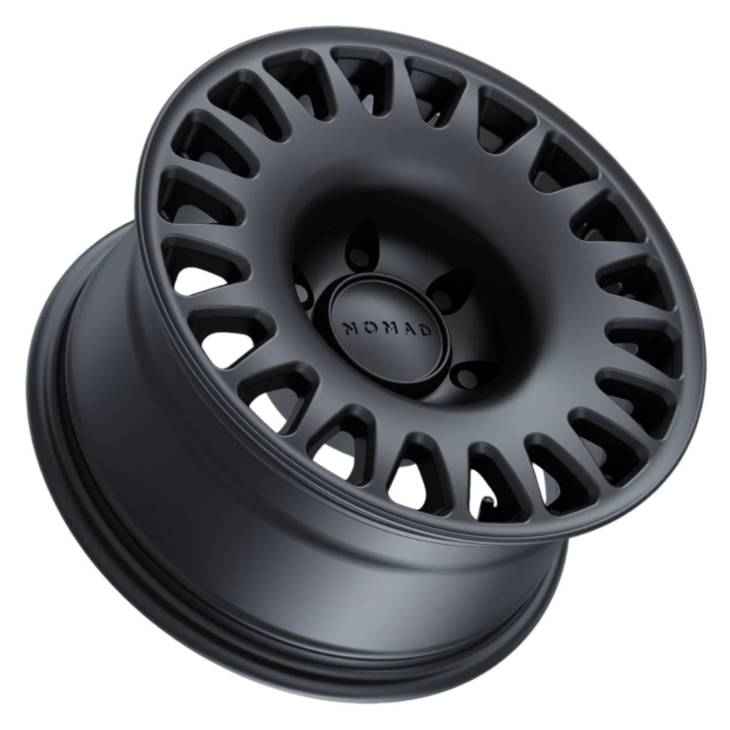(Set-4) NOMAD 503 Sahara 18X8 5X120 44mm Satin Black Wheels Rims 18 Inch thumbnail