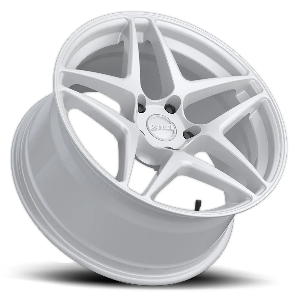 Kansei ASTRO Wheel 18x8.5 (35, 5x112, 66.56) White Single Rim thumbnail