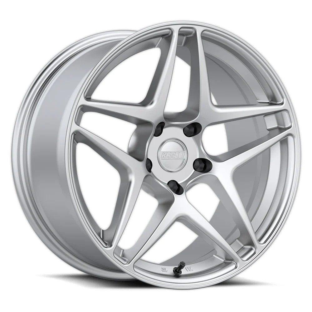 Kansei ASTRO Wheel 18x8.5 (35, 5x112, 66.56) Silver Single Rim