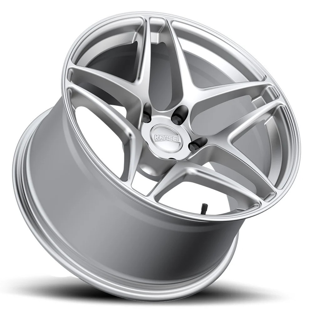 Kansei ASTRO Wheel 18x8.5 (35, 5x112, 66.56) Silver Single Rim thumbnail