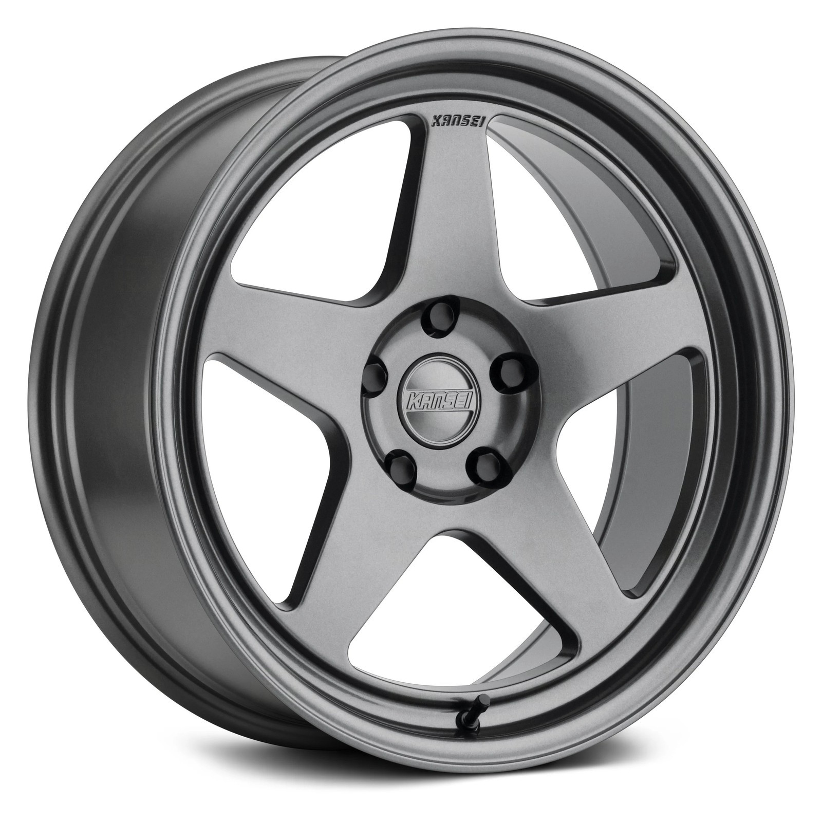 Kansei KNP Wheel 15x7 (25, 4x114.3, 73.1) Gunmetal Single Rim