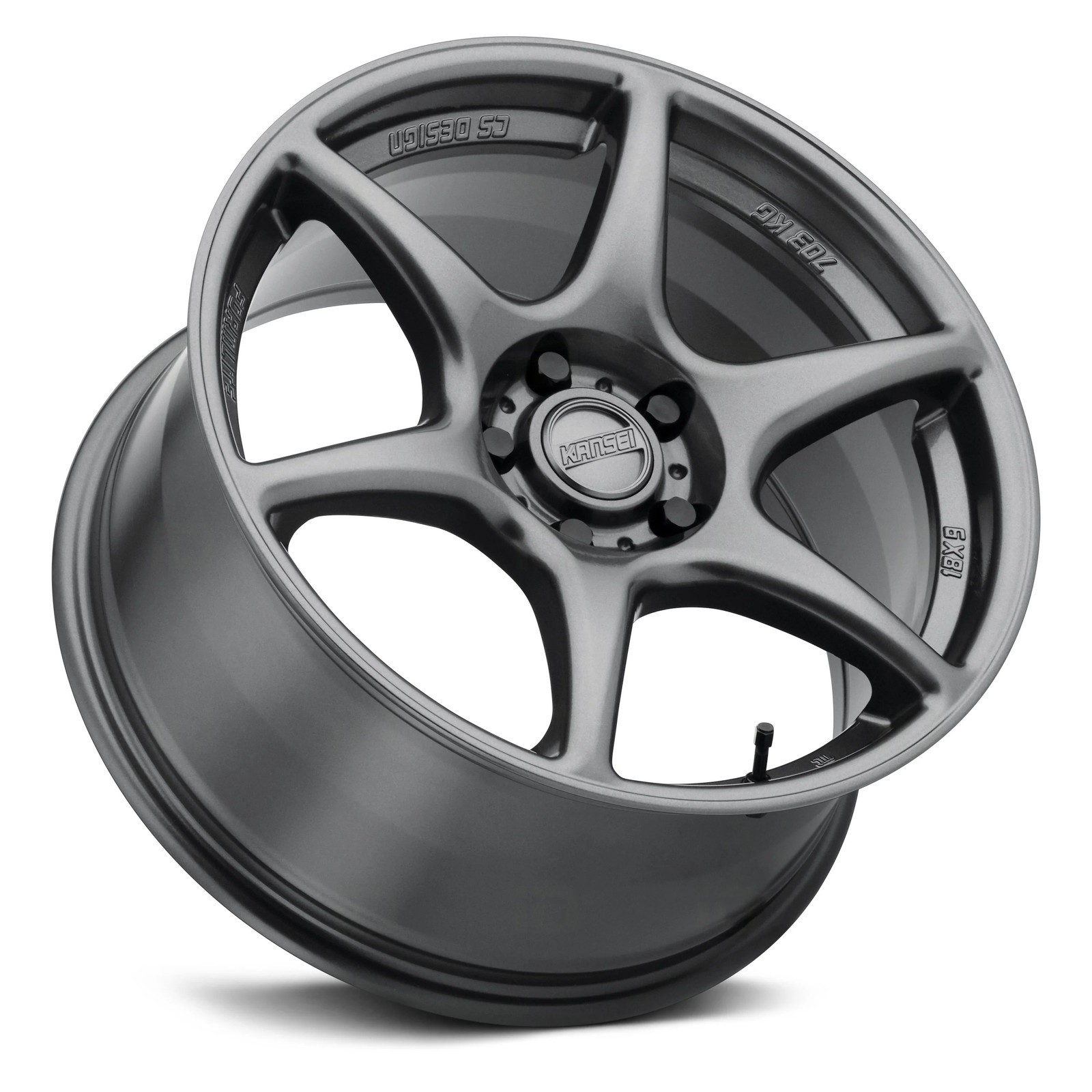 Kansei Tandem Wheel 15x7 (25, 4x114.3, 73.1) Gunmetal Single Rim thumbnail