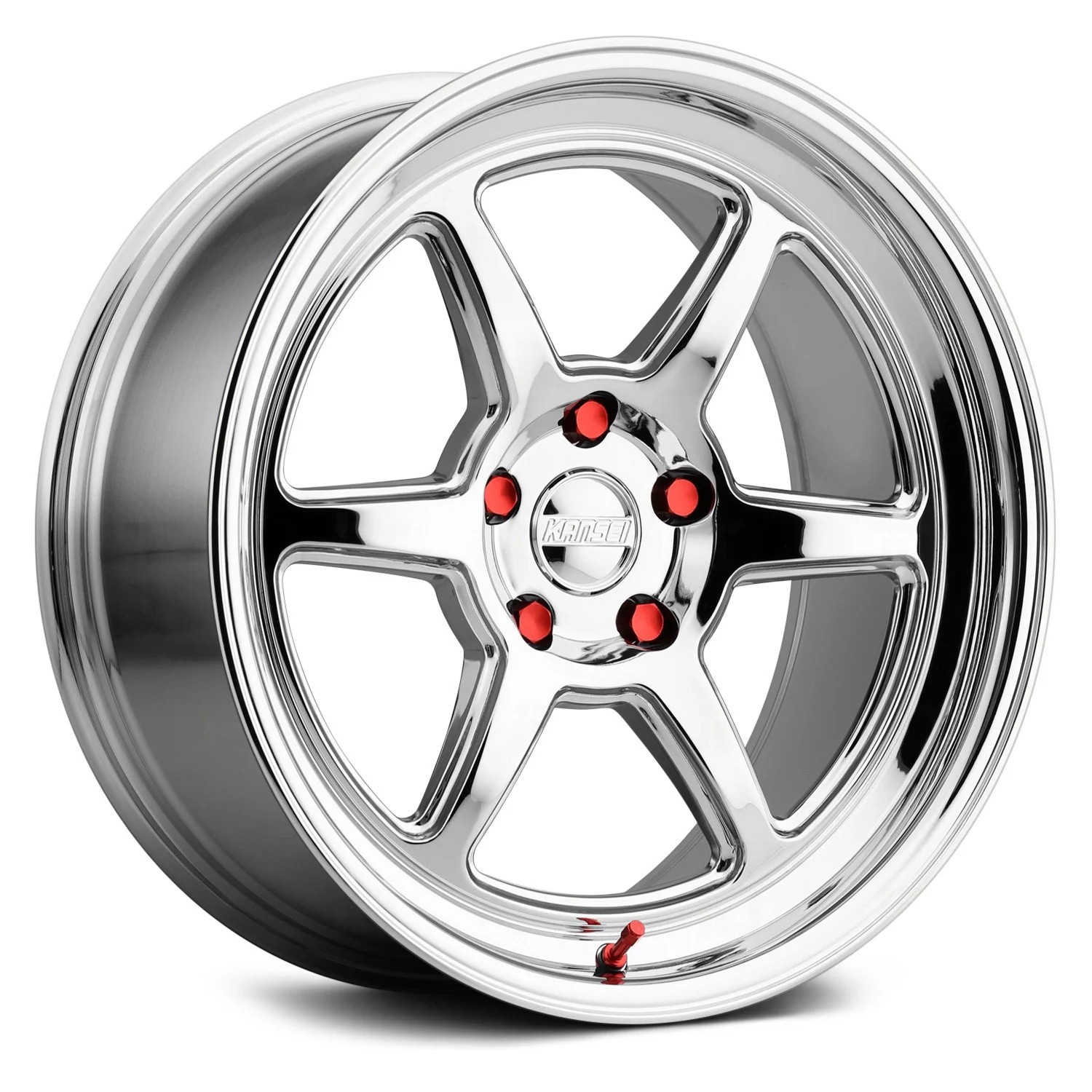 Kansei ROKU Wheel 18x8.5 (35, 5x120.65, 72.56) Chrome Single Rim